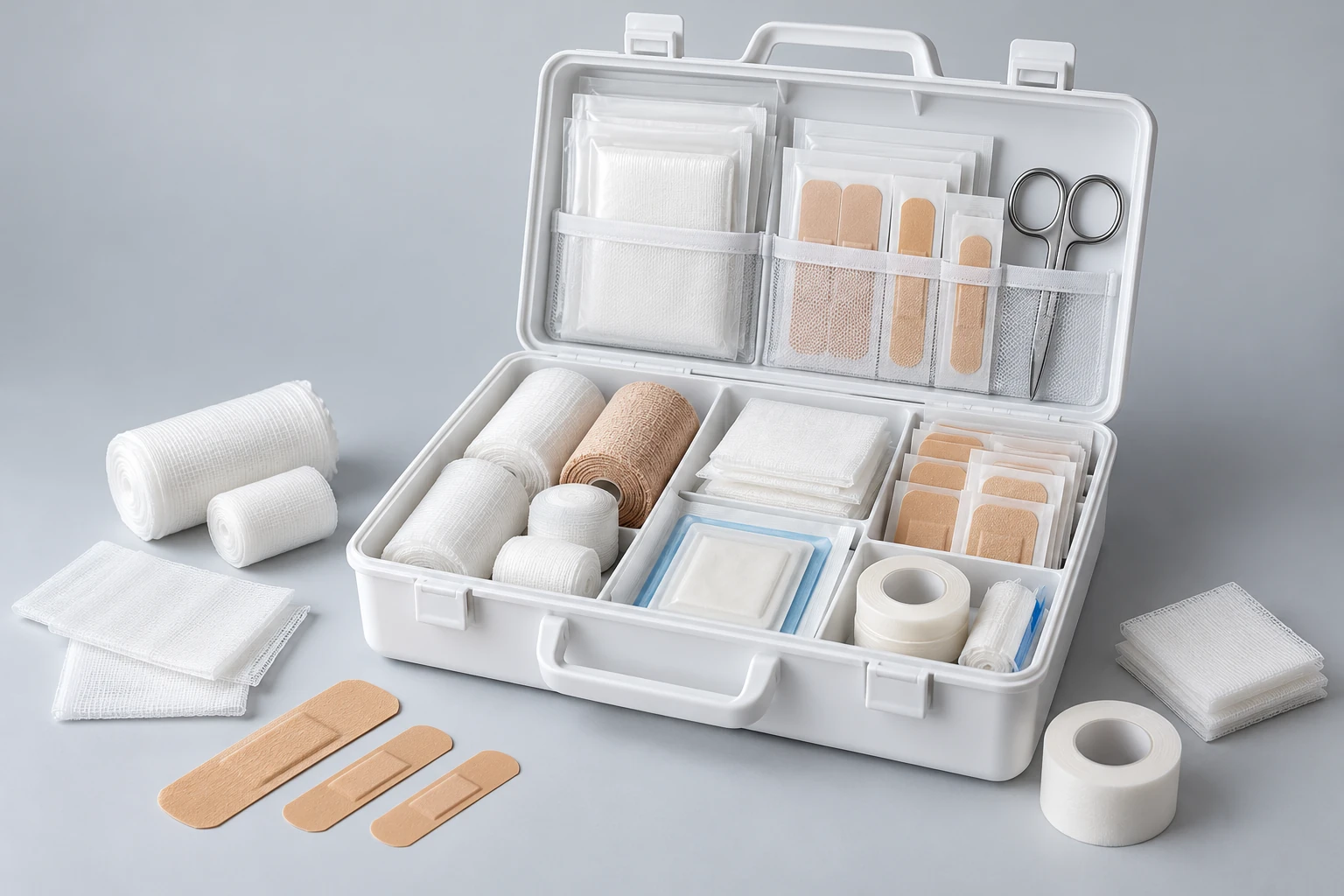 Illustrative First Aid products